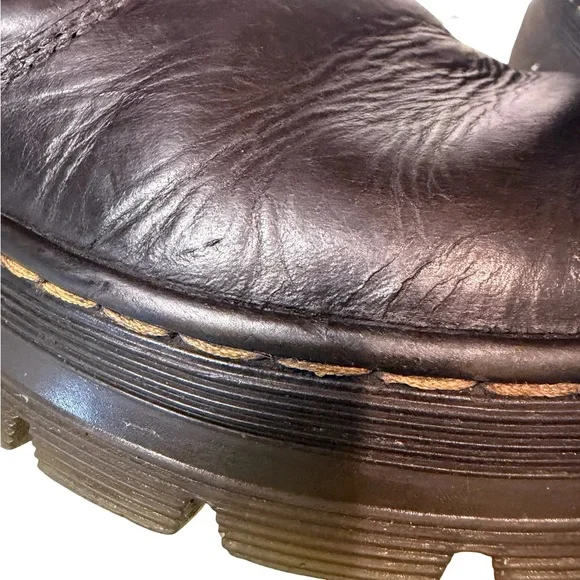 Dr. Martens Embury Chelsea Boots Black Leather Women’s 7 EU 38 Slip On Mens 6 - Picture 11 of 11